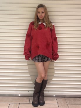 「ツイード」｜ayahaさん（レディース・155cm）の秋コーディネート