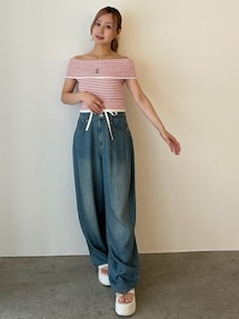 LAYERED LOOSE DENIM/レイヤードルーズデニム｜カルナムール
