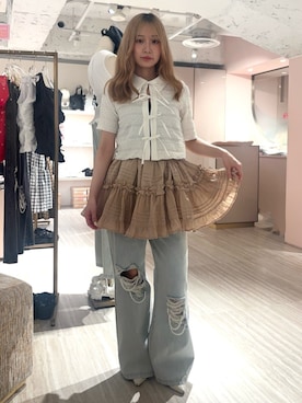 ayahaさん（レディース・155cm）の夏コーディネート