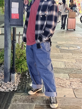 「DAIRIKU（ダイリク）のアイテム」を使った、ハヤさん（メンズ・174cm）の秋コーディネート