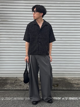 「アイテム（ハンドバッグ）」を使った、harutoさん（メンズ・176cm）の夏コーディネート
