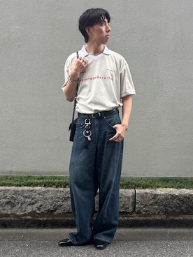 「アイテム（キーホルダー）」を使った、harutoさん（メンズ・176cm）の秋コーディネート