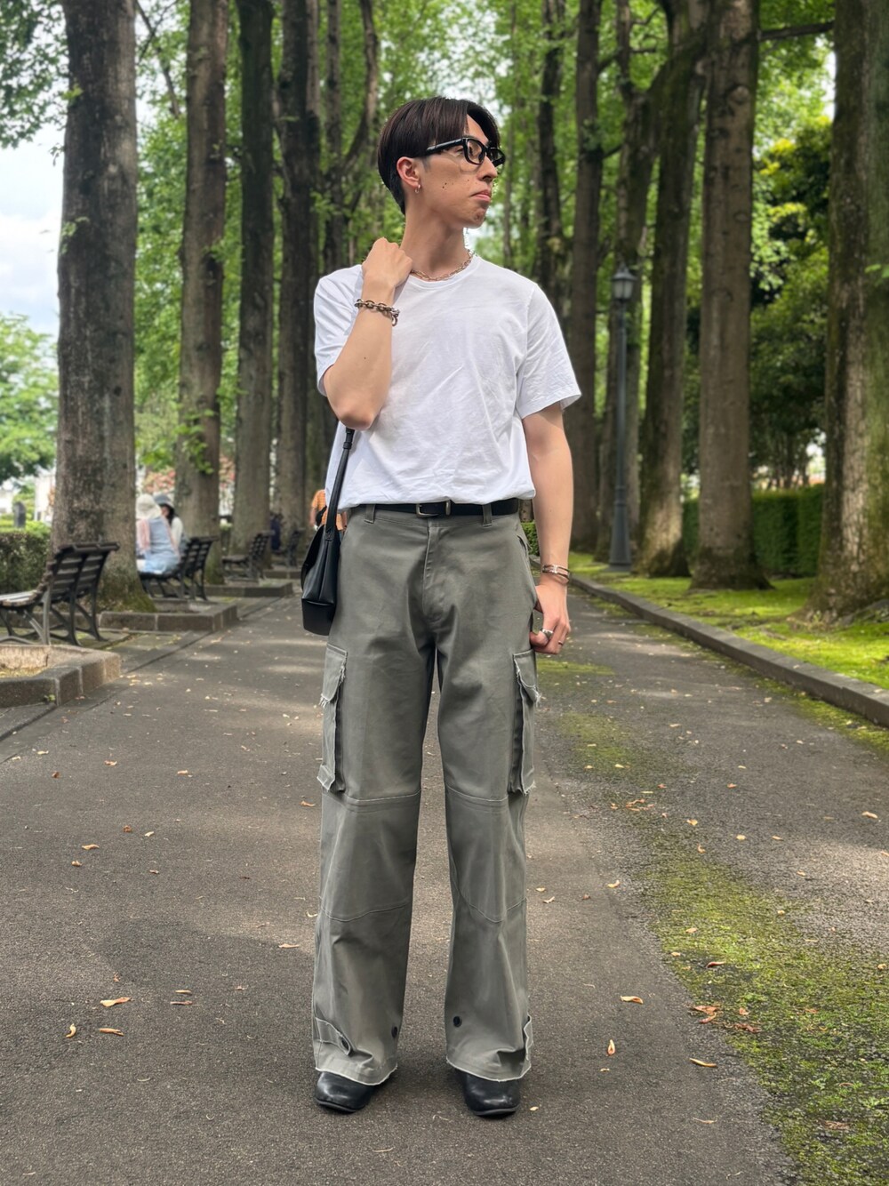 soerte（ソエルテ）の「M47 Wide straight military pants
