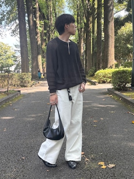「アイテム（キーホルダー）」を使った、harutoさん（メンズ・176cm）の秋コーディネート