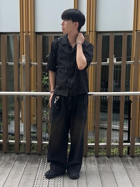 「アイテム（スニーカー）」を使った、harutoさん（メンズ・176cm・20代）の夏コーディネート