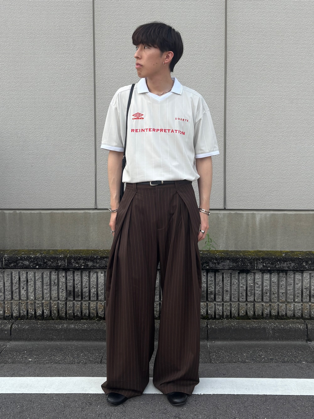 SOERTE×UMBRO ゲームシャツ　ソエルテ　アンブロ soerte（ソエルテ）の「umbro × soerte combination game shirt