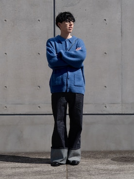 「selle glant（セレグランテ）のアイテム（パンツ）」を使った、harutoさん（メンズ・176cm）の春コーディネート