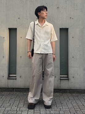 「アイテム（メガネ）」を使った、harutoさん（メンズ・176cm）の秋コーディネート