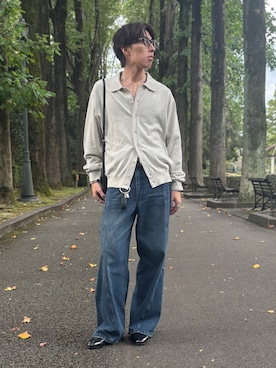 「アイテム（キーホルダー）」を使った、harutoさん（メンズ・176cm・20代）の秋コーディネート