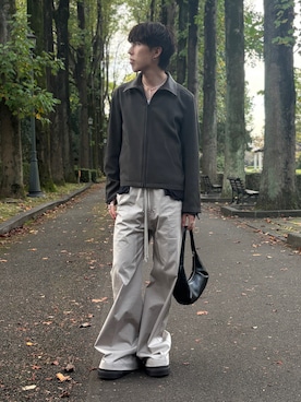 「アイテム（ハンドバッグ）」を使った、harutoさん（メンズ・176cm）の秋コーディネート