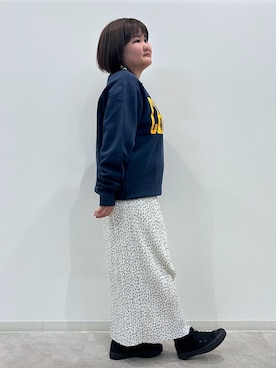 「GSC53030」｜KUMIさん（レディース・152cm）の冬コーディネート