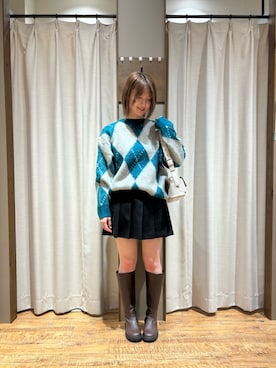 「フユコーデ」｜Hitomi さん（レディース・164cm）の冬コーディネート