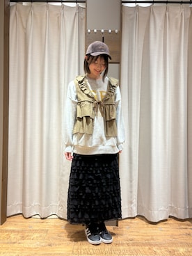 「アキコーデ」｜Hitomi さん（レディース・164cm）の秋コーディネート