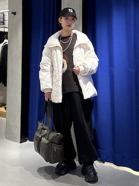 えみちさん（レディース・155cm）の冬コーディネート