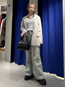 えみちさん（レディース・155cm）の冬コーディネート