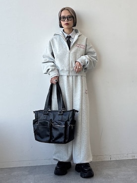 えみちさん（レディース・155cm）の冬コーディネート