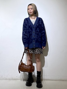 「PAGEBOY（ページボーイ）のアイテム（Tシャツ/カットソー）」を使った、えみちさん（レディース・155cm）の秋コーディネート