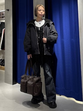 えみちさん（レディース・155cm）の冬コーディネート