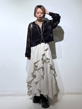 「bijorie（ビジュリィ）のアイテム」を使った、えみちさん（レディース・155cm）の春コーディネート