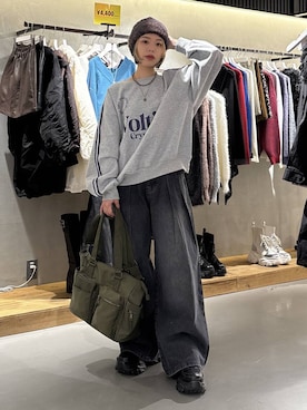 「PAGEBOY」｜えみちさん（レディース・155cm）の冬コーディネート