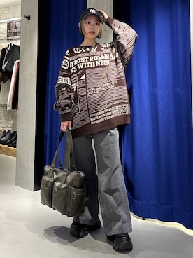 えみちさん（レディース・155cm）の冬コーディネート