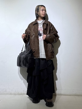 えみちさん（レディース・155cm）の冬コーディネート