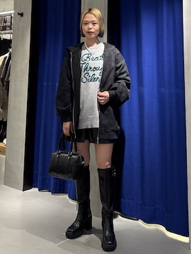 えみちさん(レディース・155cm)の冬コーディネート