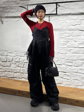 「PAGEBOY（ページボーイ）のアイテム（アクセサリー）」を使った、えみちさん（レディース・155cm）の秋コーディネート