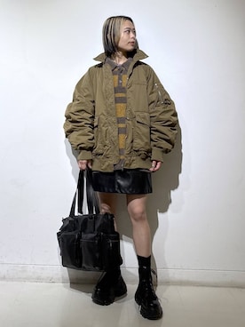 えみちさん（レディース・155cm）の冬コーディネート