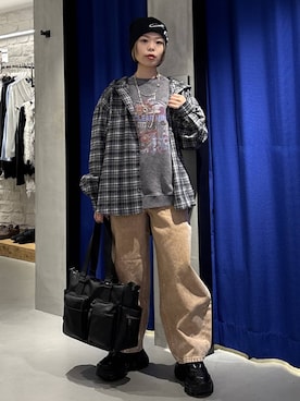 えみちさん（レディース・155cm）の冬コーディネート