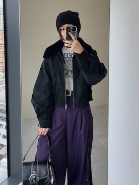 「PAGEBOY」｜えみちさん（レディース・155cm）の秋コーディネート