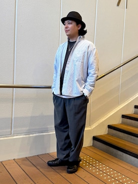 「arth（アース）のアイテム」を使った、ひろあきさん（メンズ・168cm）の春コーディネート