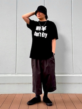 「arth（アース）のアイテム」を使った、ひろあきさん（メンズ・168cm）の夏コーディネート