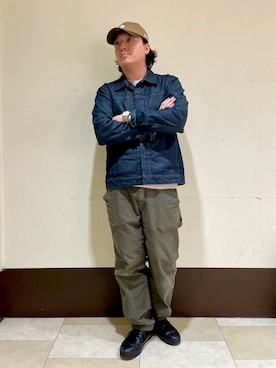 「チョコ色に染まれ」｜ひろあきさん（メンズ・168cm）の冬コーディネート