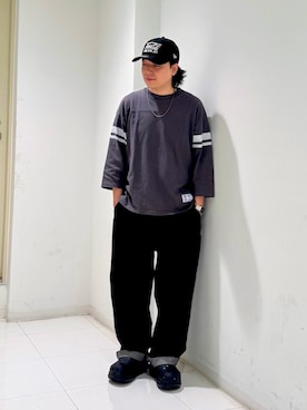 「coen（コーエン）のアイテム」を使った、ひろあきさん（メンズ・168cm）の秋コーディネート