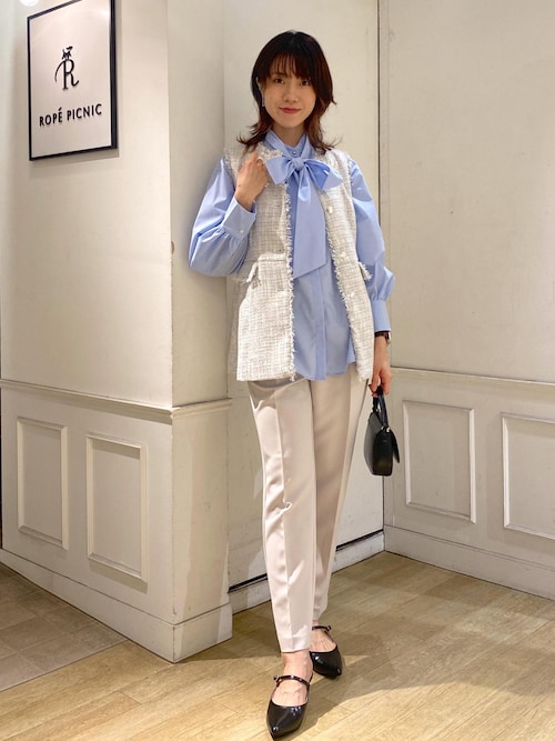 セール】セレモニー・通勤対応/ツイードジレベスト（ベスト）｜ROPE