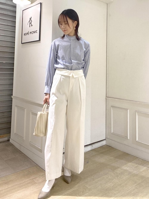 セール】防汚加工/タックワイドパンツ（その他パンツ）｜ROPE' PICNIC