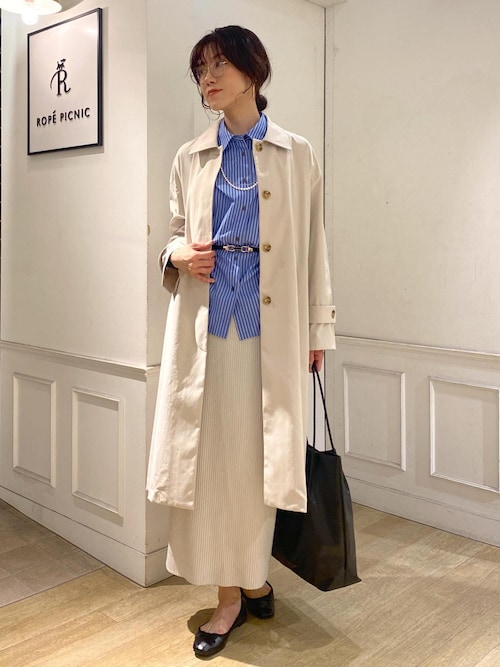 撥水・花粉ガード】ステンカラーコート/スプリングコート（ステン