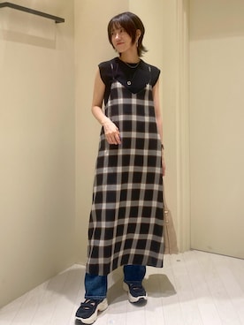 「アイテム（ワンピース/ドレス）」を使った、aikoさん（レディース・168cm・30代）の夏コーディネート