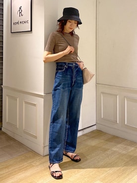 「ウォッシュ」｜aikoさん（レディース・168cm）の夏コーディネート