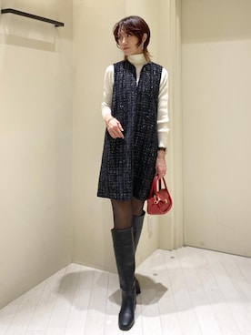 aikoさん（レディース・168cm）の冬コーディネート