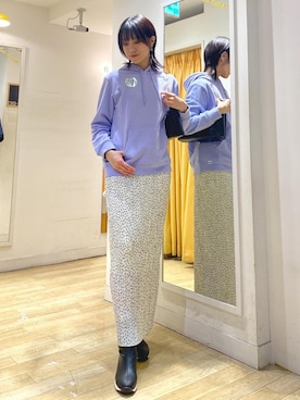 「GSC53030」｜aikoさん（レディース・168cm）の冬コーディネート
