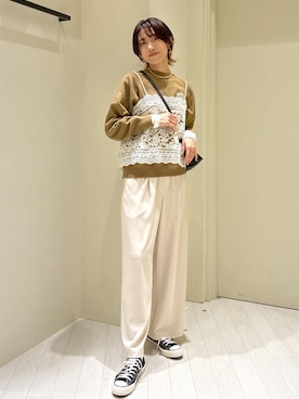 aikoさん（レディース・168cm）の春コーディネート