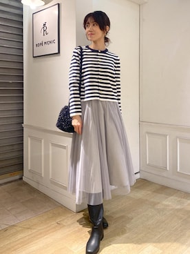 aikoさん（レディース・168cm）の冬コーディネート