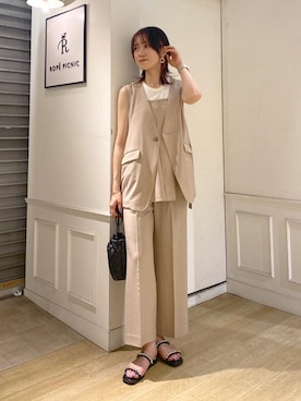 「GDS14190」｜aikoさん（レディース・168cm）の春コーディネート
