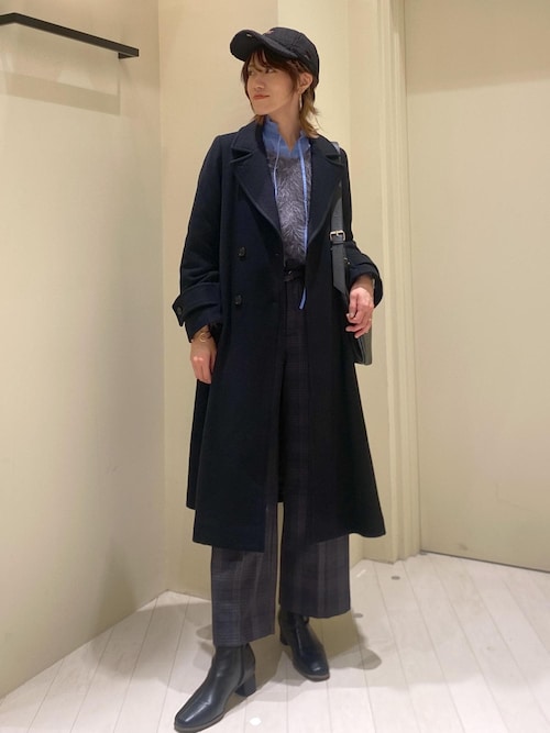 JAPAN FABRIC ダブルチェスターコート/一部WEB限定カラー（チェスター