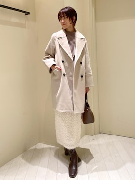 「アイテム（スカート）」を使った、aikoさん（レディース・168cm・30代）の秋コーディネート