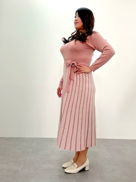 「2023aw」｜ないすむっちさん（レディース・161cm）の冬コーディネート