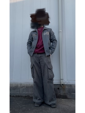 「BEN DAVIS（ベンデイビス）のアイテム」を使った、Masaさん（メンズ・165cm）の秋コーディネート