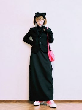 「ZUCCa（ズッカ）のアイテム」を使った、あいさん（レディース・153cm）の秋コーディネート